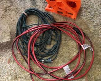 Lot of extension Cords