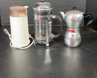 Coffee Lot French press, Signore vintage