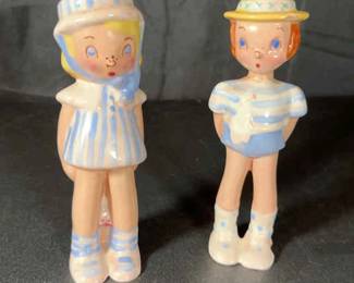 Barton Boy Girl Figurines