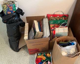 Holiday Wrapping Supplies