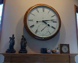 Huge Howard Miller wall clock