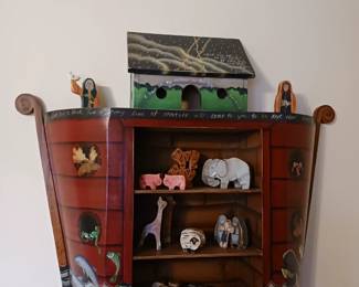 Noah's Ark wall decoration including all the animals shown