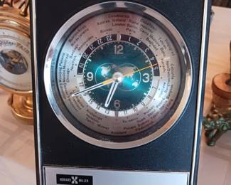 Howard Miller world desk clock
