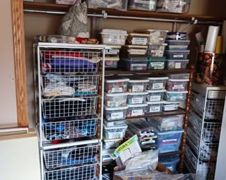 Tons of thread for sewing machines