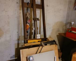 Huge art easel