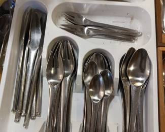 Mid-century modern Japanese flatware