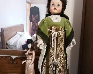 Vintage antique dolls