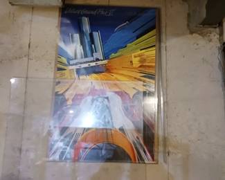 Detroit Grand Prix number 6 poster