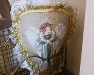 Needlepoint angel