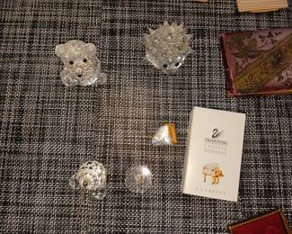 Swarovski crystal figurines