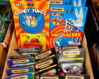 Ertl and Matchbox Looney Tunes Pro Racers