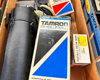 Tamron Telephoto Lens and Case