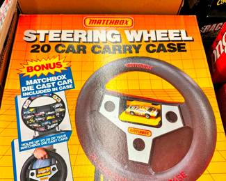 Matchbox Steering Wheel Carry Case New In Box