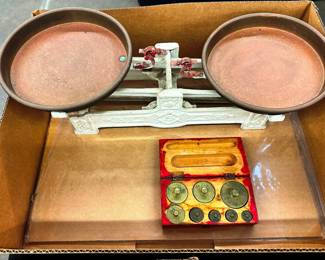 Vintage Scale and Weights