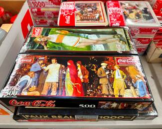 1000 and 500 Piece Puzzles