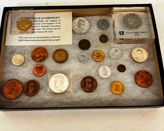 Presidential Medals and Tokens