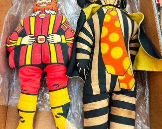 McDonald's Hamburglar and The Burger King Dolls