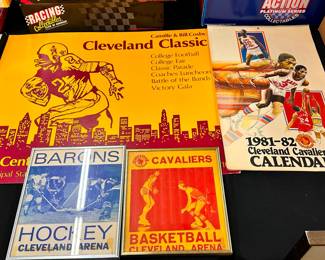 Cleveland Barons and Cavaliers Posters