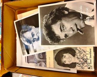 Autographs and Famous People