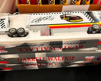 Rusty Wallace and Darrell Waltrip Die Cast Racing