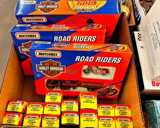 Matchbox Harley-Davidson New In Box Die Cast Motor Cycles and More