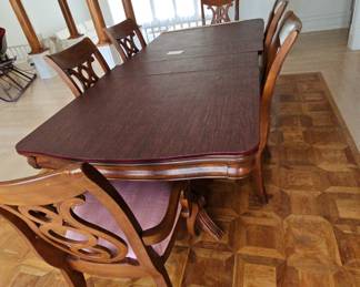 006 Bob Timberlake Dining Room Table And Chairs