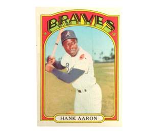 1972 Topps 299 Hank Aaron