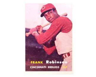 1957 Topps 35 Frank Robinson ROOKIE CARD