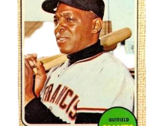 1968 Topps 55 Willie Mays