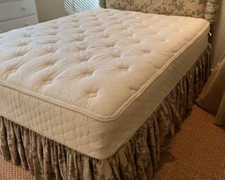 Queen Headboard and Mattress 