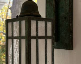 Mission Style Outdoor Wall Lantern (4 available)