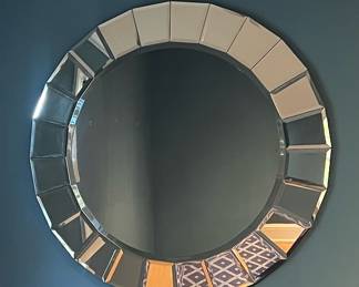 Frameless Round Mirror 