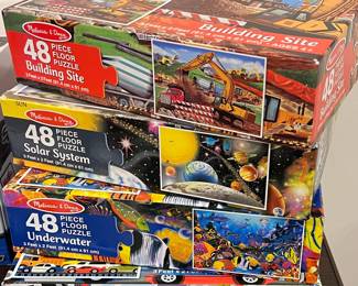 Melissa & Doug Floor Jigsaw Puzzles 