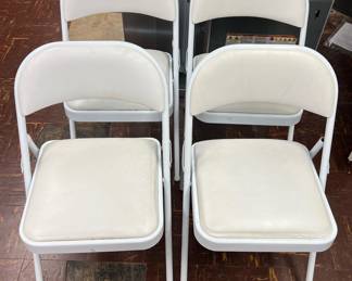 Set of Folding Chairs 