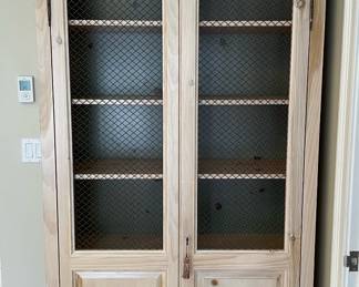 Raw Pine Cabinet 