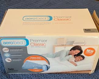 Aerobed Twin Premier Bed with Built-In Pump
