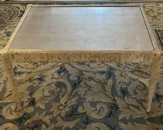 Nancy Corzine "Curtain Cocktail" Coffee Table
