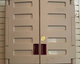 Wall Hard Plastic Storage Cabinets (5 available)