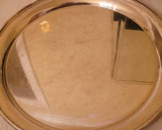 Sterling silver tray