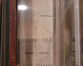 Antique 'Storm King' barometer Spooner & Co. Boston, Mass, circa 1850's-1860's