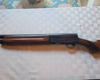 Savage Model 720 Japanese made in the 1930's & 1940's, full choke, clean, serial #11352.  PLEASE NOTE:  We are taking Bids on the shotgun. At the conclusion of the Estate Sale, the Winning Bidder will go to The Toano Gun Shop and complete & pay for the Background Check before taking possession of the firearm.