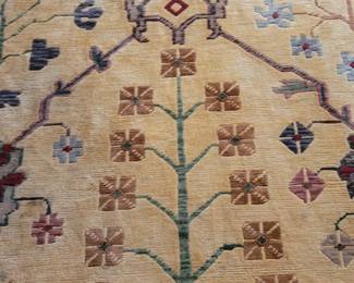 Rug #2 Annapurna Collection 100% pure New Zealand Wool 12' x 8', made in India Tibetan Weave, in the den
