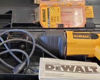 Dewalt reciprocating saw
