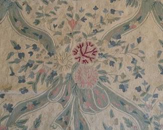 Chain-stitched rug 8' x 10'