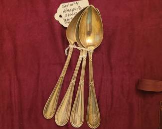 Sterling silver grapefruit spoons
