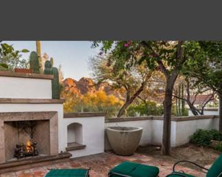 Front patio chairs/ottomans