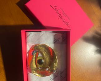 Schiaparelli eye broach 