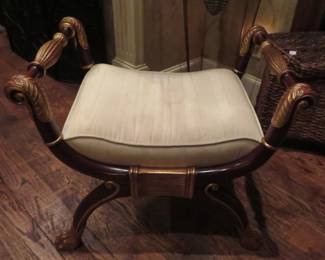 Classic stool by Maitland Smith