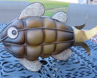 Fish sculpture
