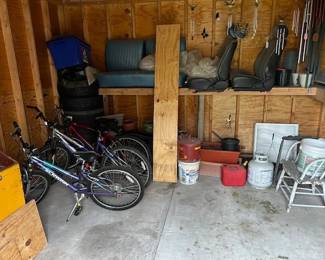 Three bicycles. Schwinn. 